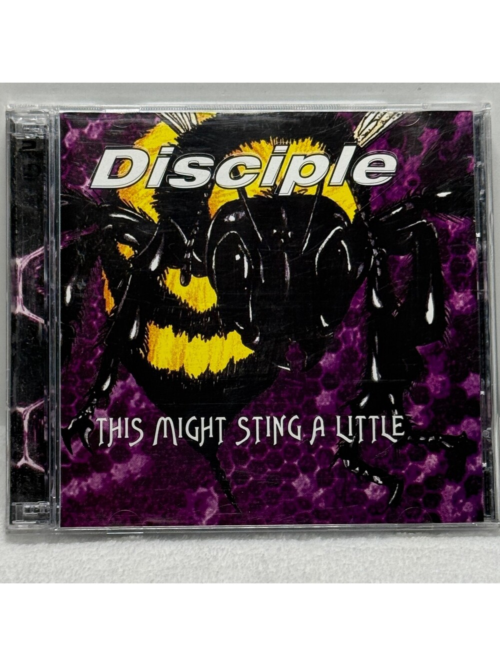 Disciple This Might Sting a Little CD 1999 Rugged Records Christian Metal